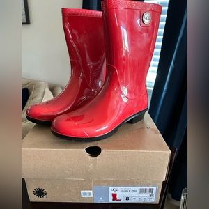 UGG Red Rainboots